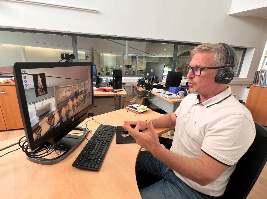 Visite commentée immersive