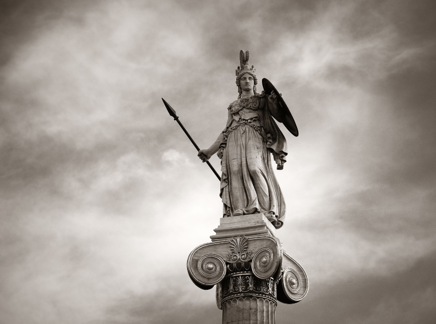 statue de Athena / Minerve