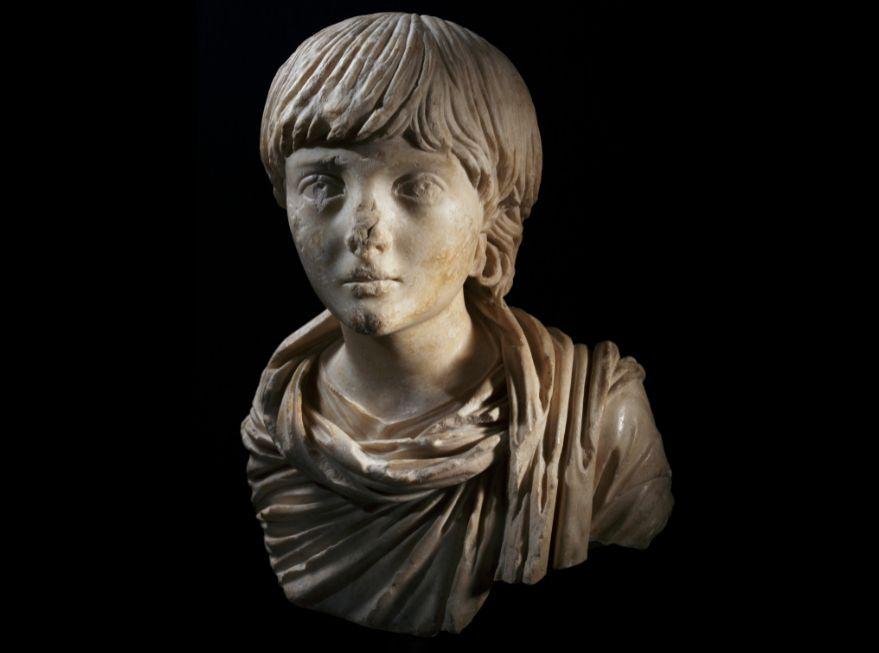 Buste d'enfant