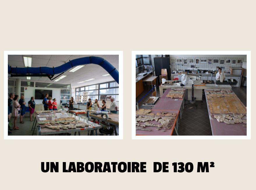 Un laboratoire de 130m²