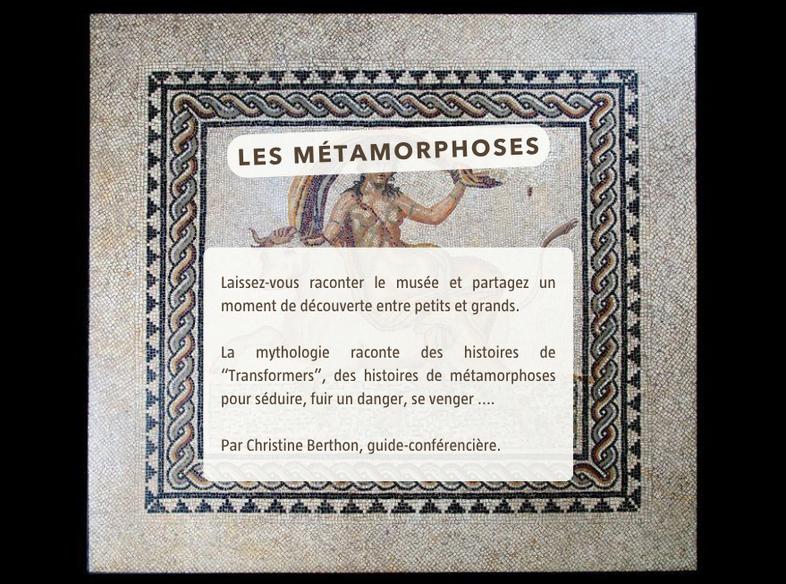 Mosaïque de l'enlèvement d'Europe, MDAA © Rémi Bénali