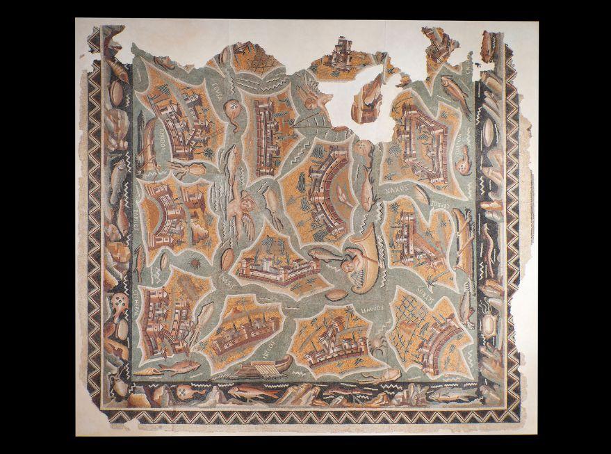 Mosaïque aux îles