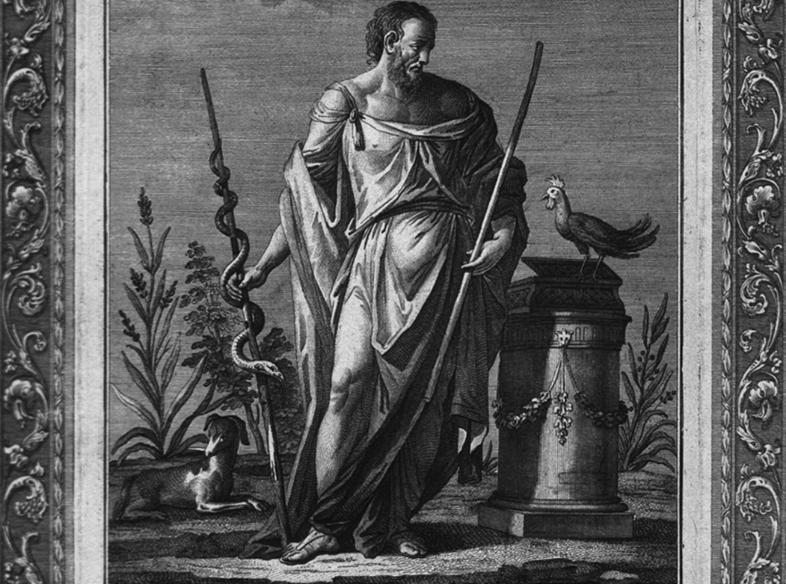 Asclépios, dieu antique de la médecine