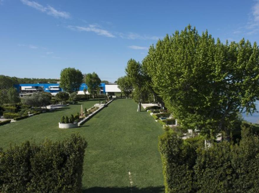 Vue du jardin Hortus