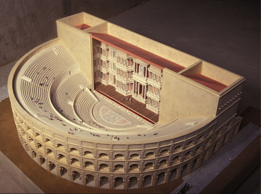 Maquette du théâtre antique