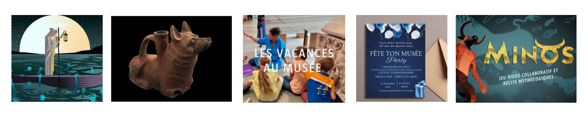 Les vacances au musée bleu octobre 2025