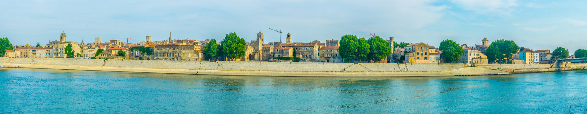 Vue du Fleuve le Rhône