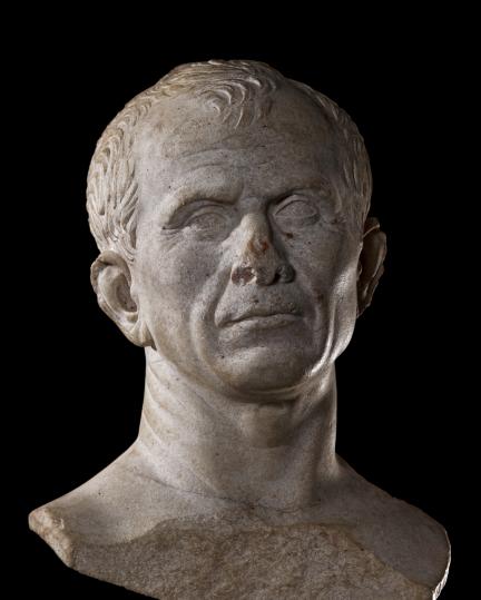 Buste présumé de Jules César Musée départemental Arles antique 