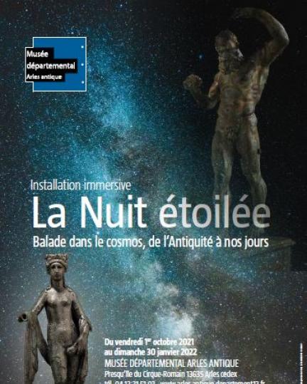 Affiche de l'exposition La Nuit Etoilée 