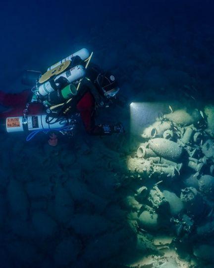Plongeur scientifique © Drassm