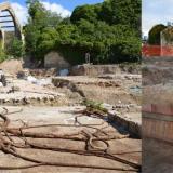 Verrerie à travers le temps en 1983, en 2013, en 2014 et en 2017
