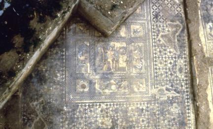 Domus d'Aiôn : mosaïque in situ (1983)